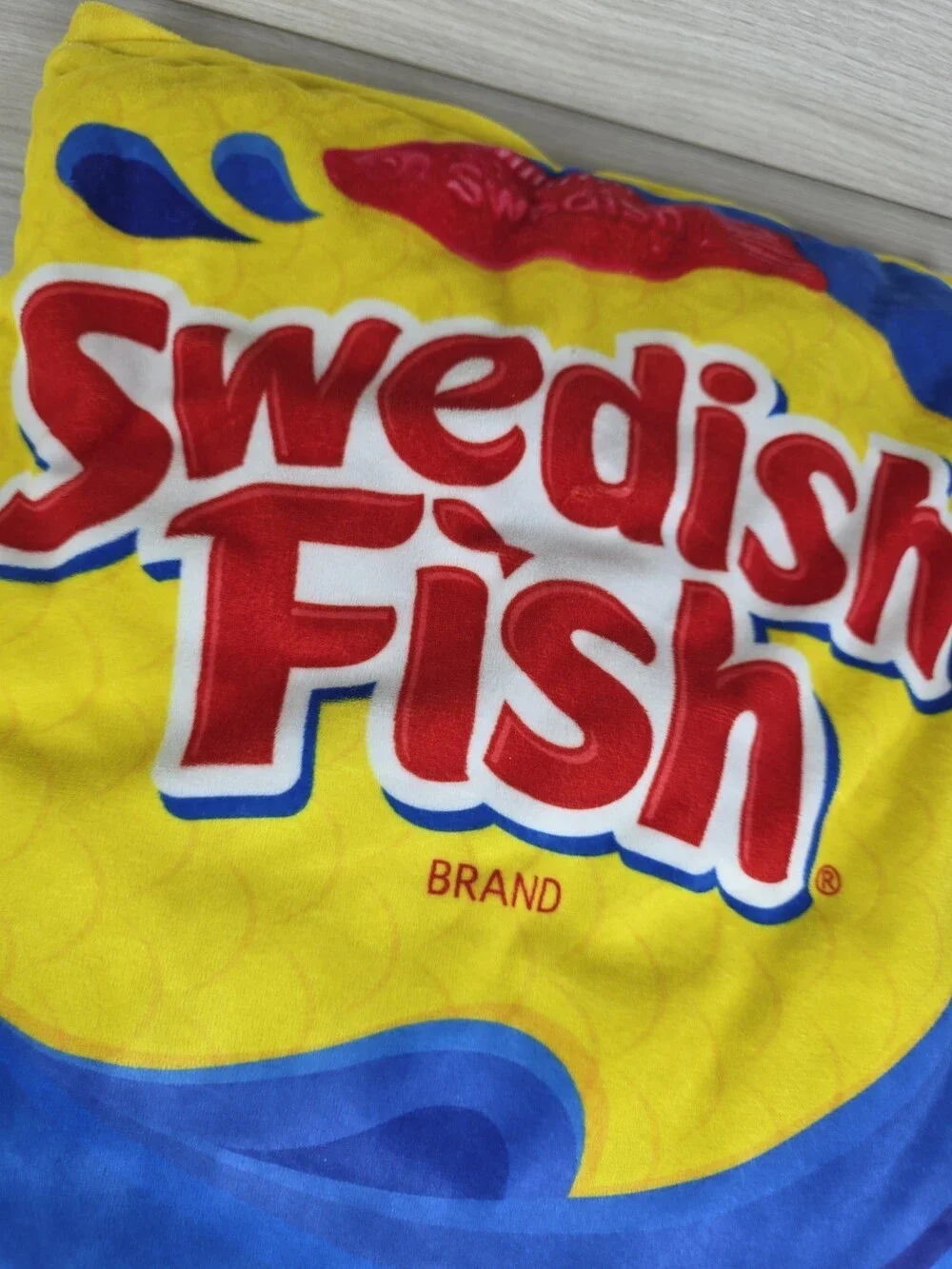 Swedish Fish Licensed Plush Pillow Novelty Candy Advertising 17